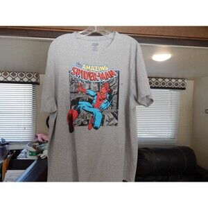 Marvel XL GrayT-Shirt. The Amazing Spider-Man.